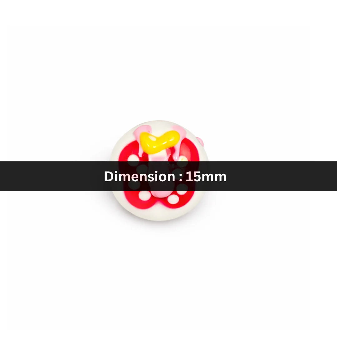 15mm | Playful Fruit Pop Bead