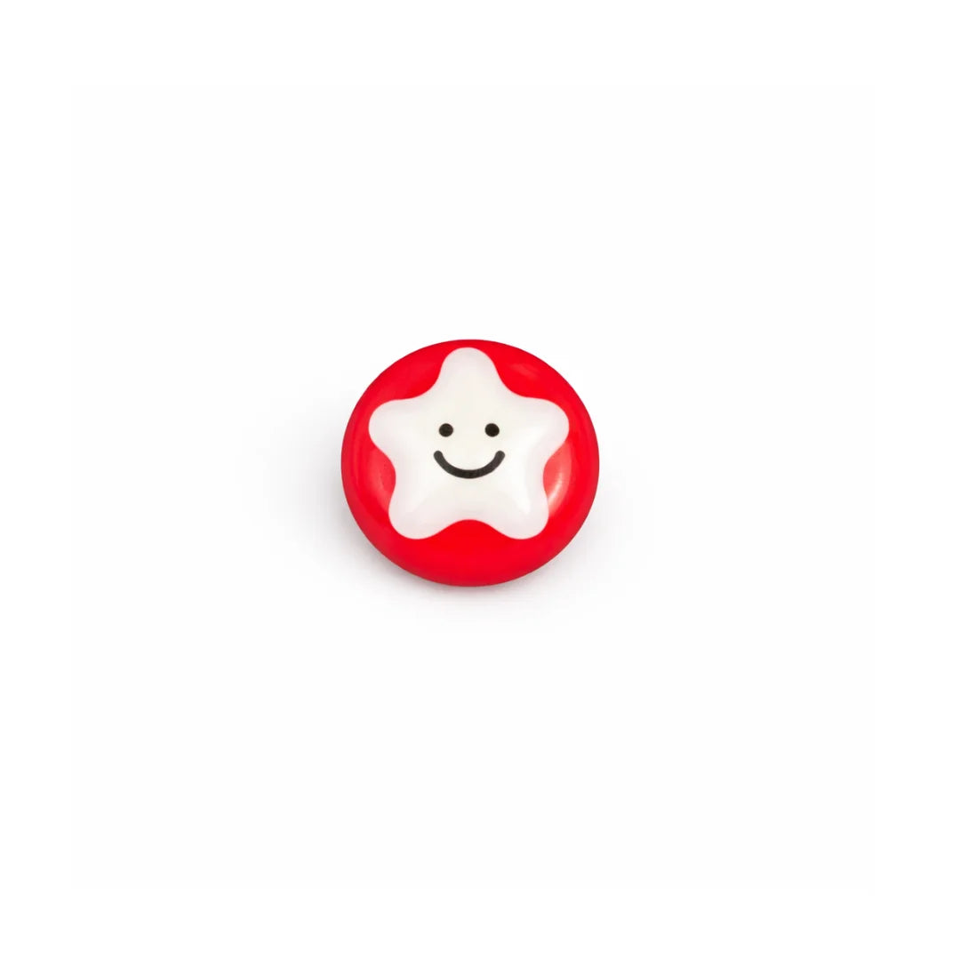 15mm | Happy Star Candy Bead