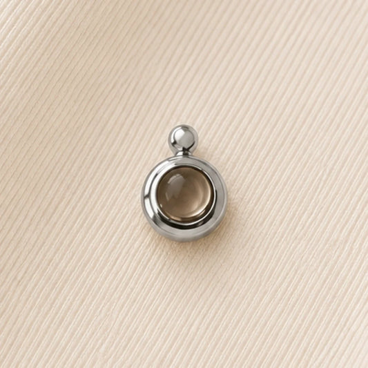 Stainless Steel Silver | Ball Pendant