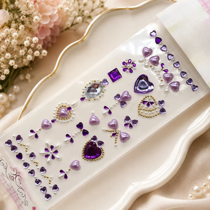 Face Gems and Rhinestone Stickers