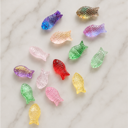 Fish Glass Beads