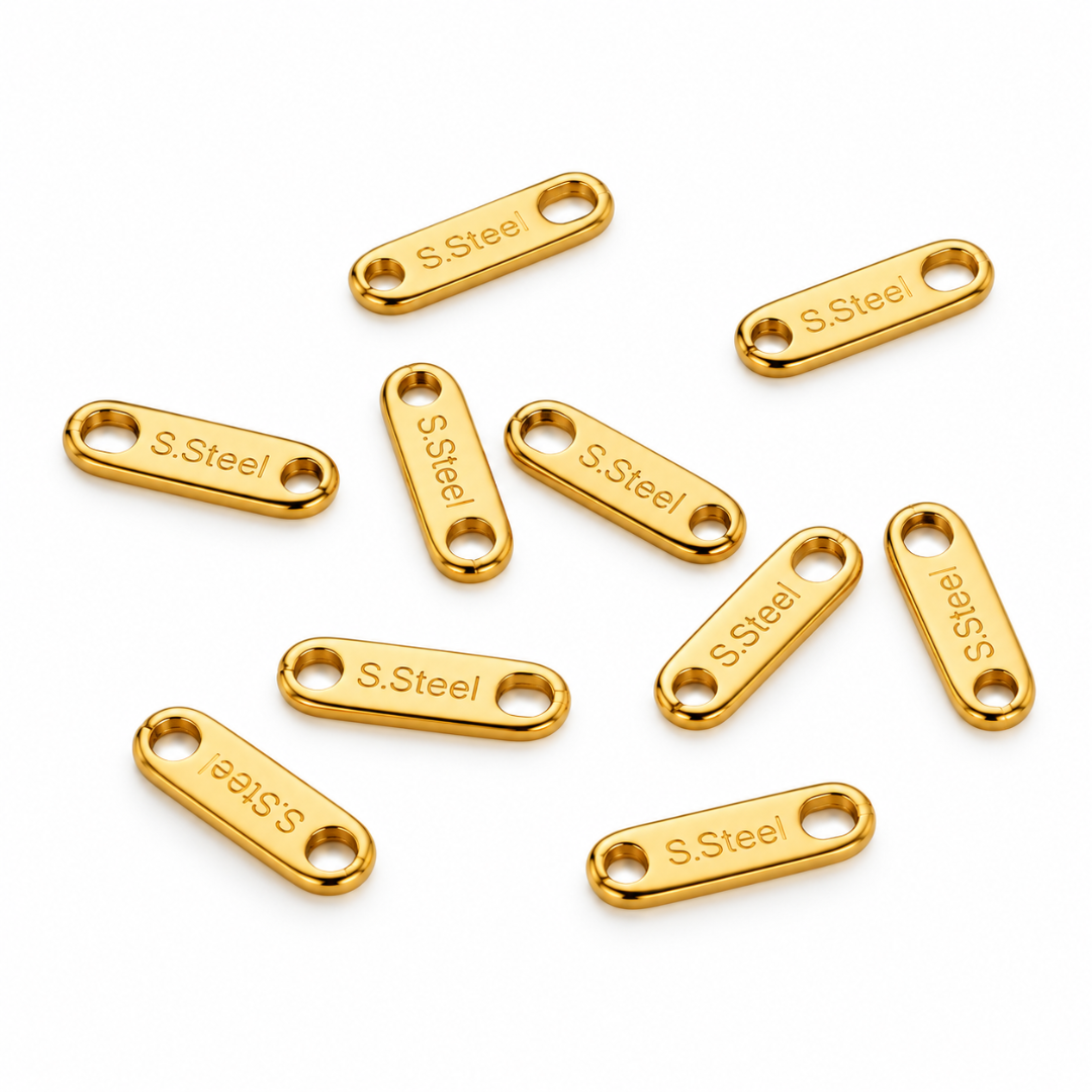Stainless Steel | Gold-Plated Chain's End Tags