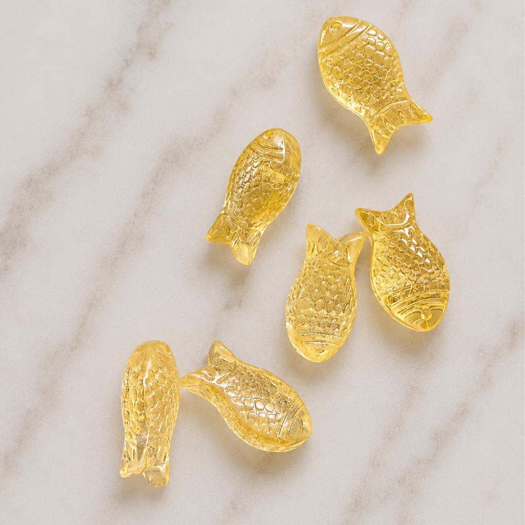 Fish Glass Beads
