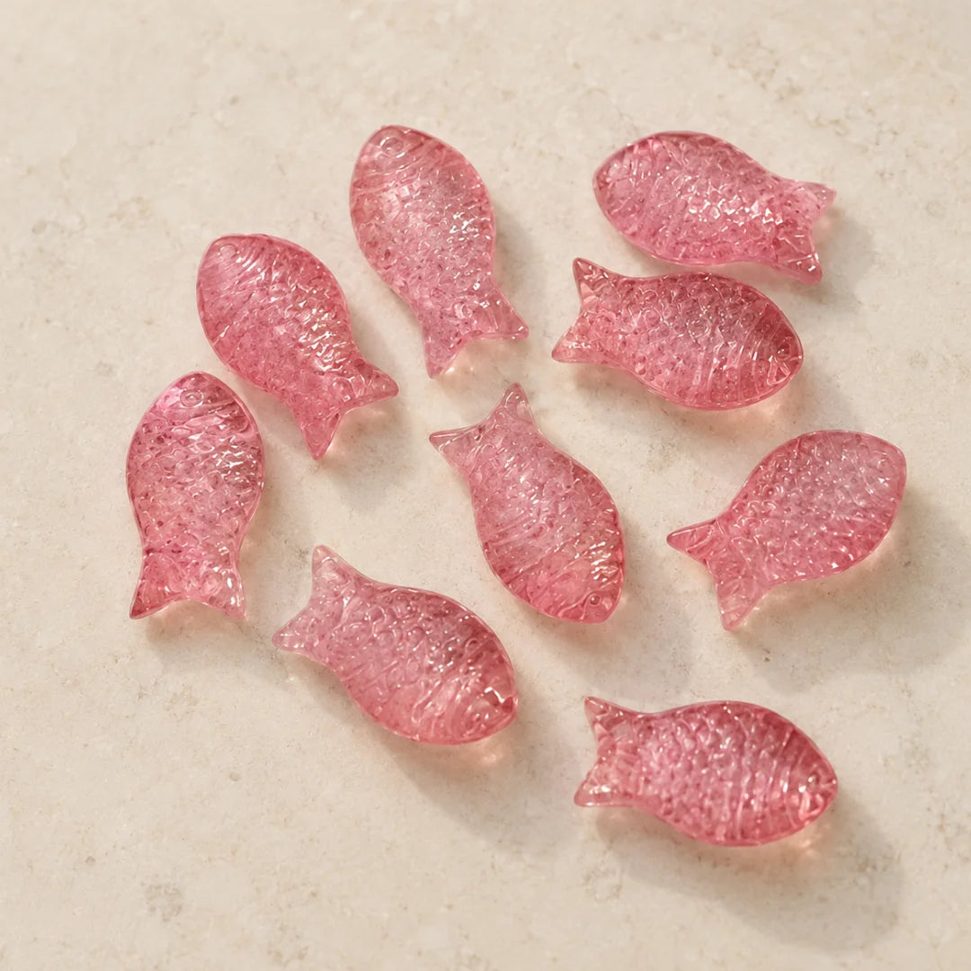 Fish Glass Beads