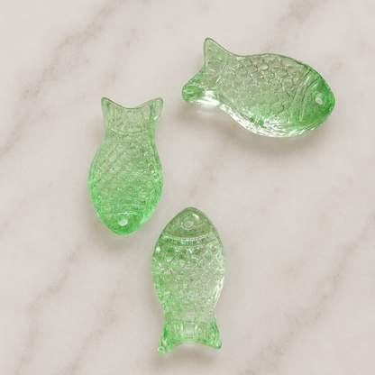 Fish Glass Beads