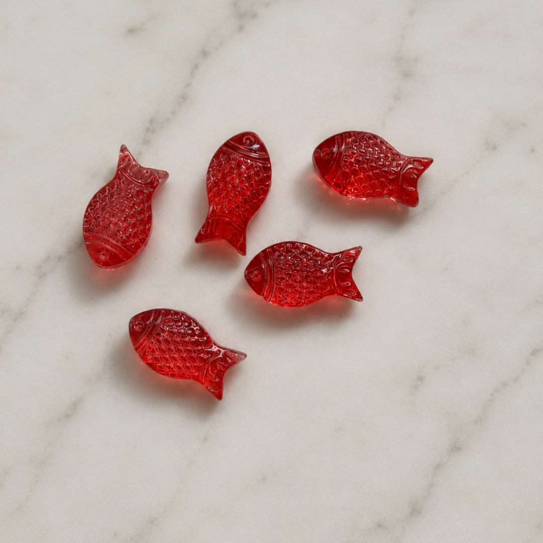 Fish Glass Beads