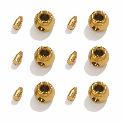 Stainless Steel | Crimp End Bead Positioning Stopper Spacer Bead