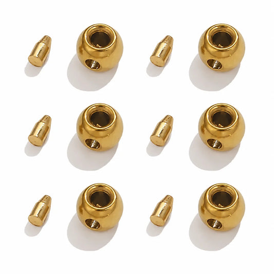 Stainless Steel | Crimp End Bead Positioning Stopper Spacer Bead