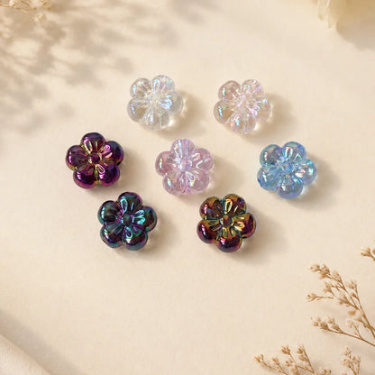 20 mm | Iridescent Bloom Flower Charms