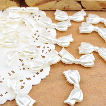 Acrylic Bow Beads