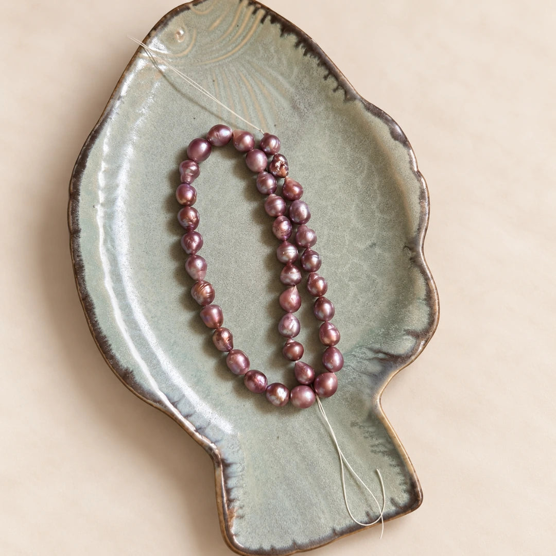 Fresh Water Pink Color AA Lustre Pearl | 10 to 12 mm