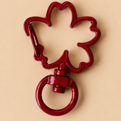 Sakura Flower Shaped Lobster Swivel Clasps