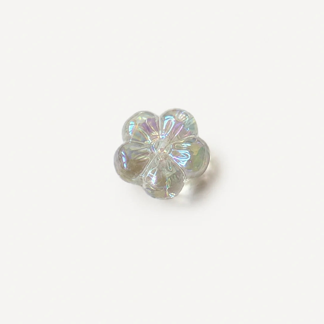20 mm | Iridescent Bloom Flower Charms