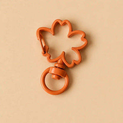 Sakura Flower Shaped Lobster Swivel Clasps