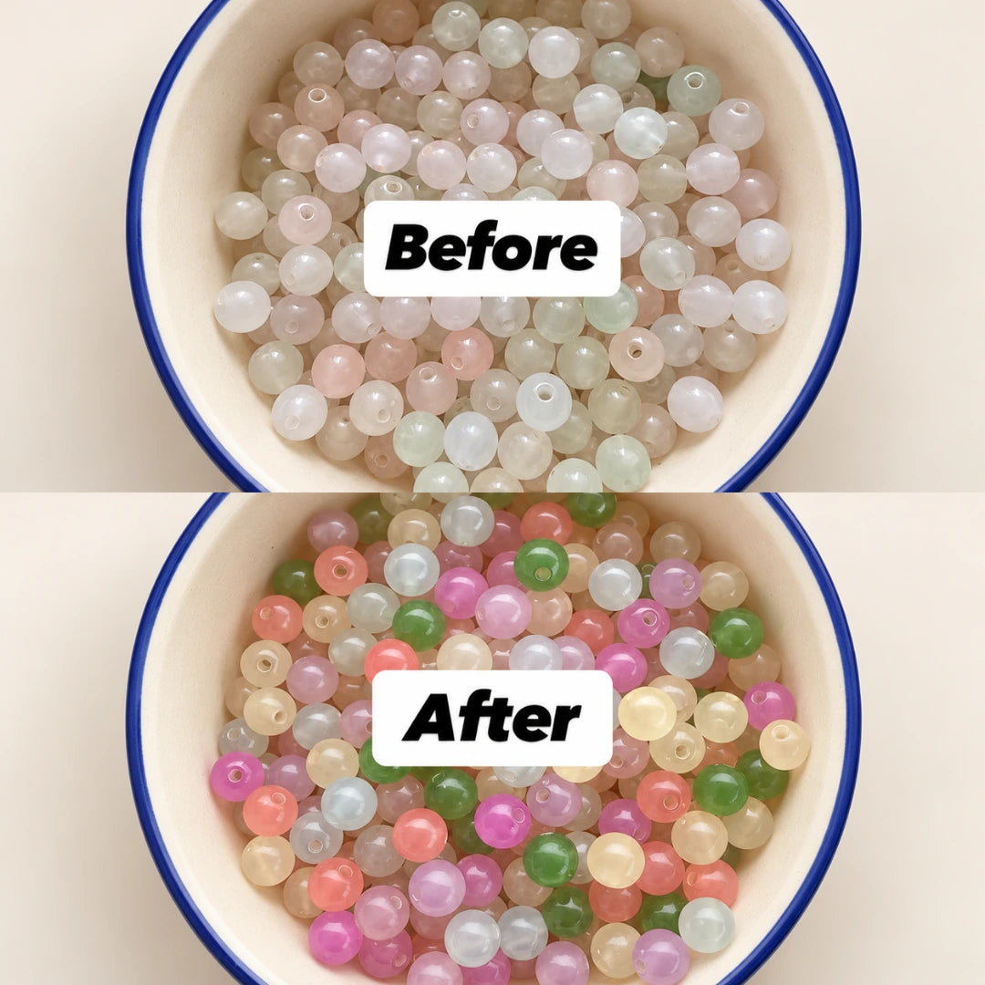 Color Changing Round Beads | 50grams