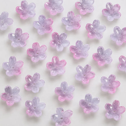 Sakura Shaped Glass Beads