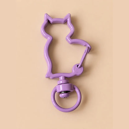 Cat Shape Buckle Lobster Claw Clasps