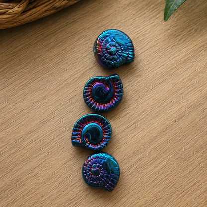 Snail Glass Beads | 10mm