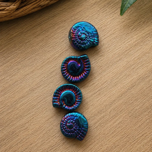 Snail Glass Beads | 10mm