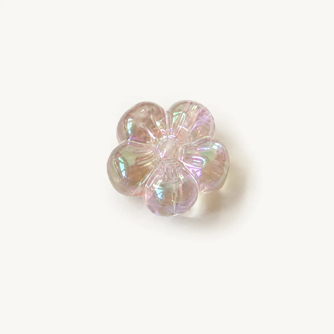 20 mm | Iridescent Bloom Flower Charms