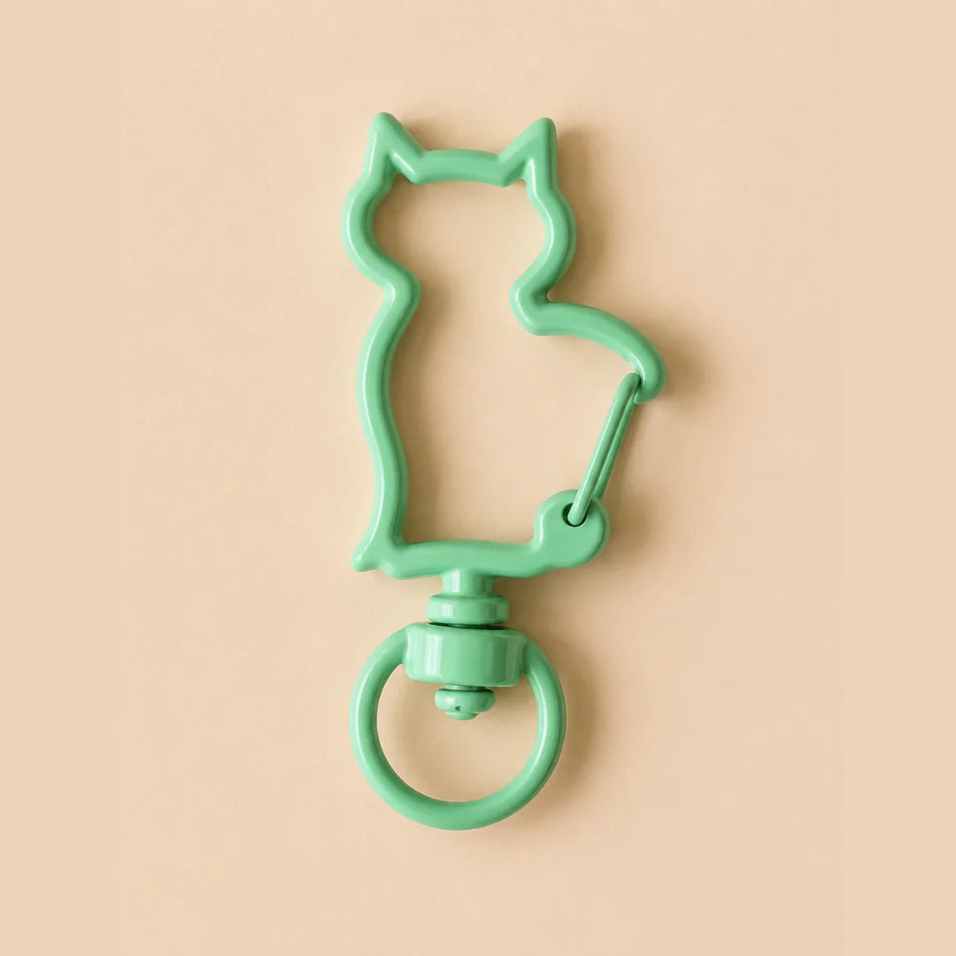 Cat Shape Buckle Lobster Claw Clasps