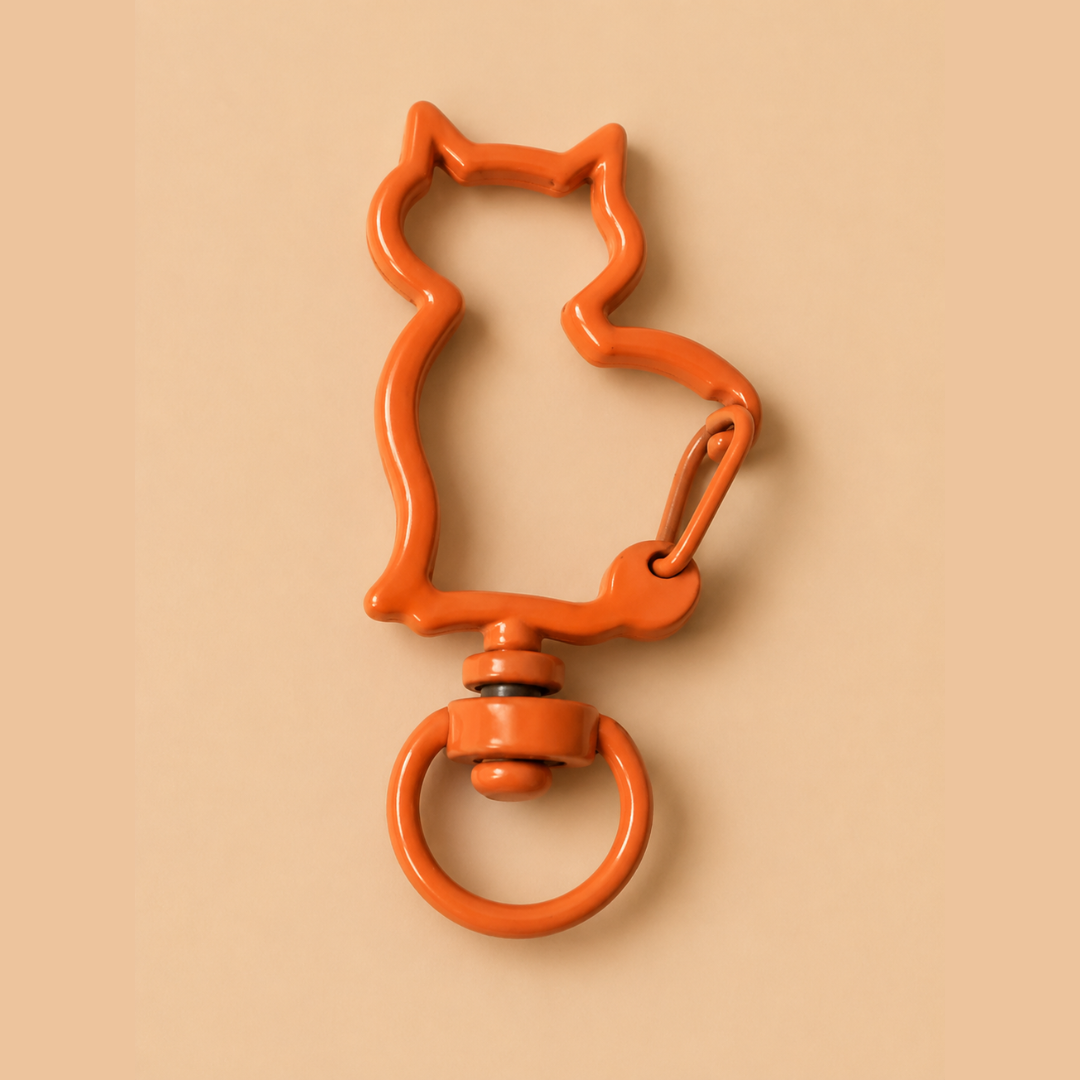 Cat Shape Buckle Lobster Claw Clasps