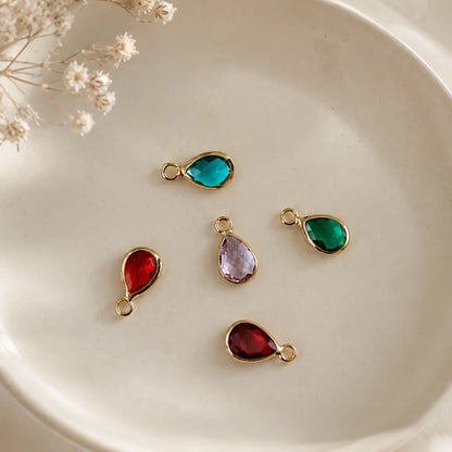Pear Cut Pendants | 1.8x1cm