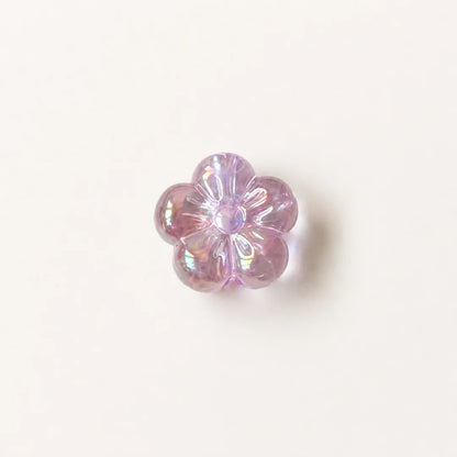 20 mm | Iridescent Bloom Flower Charms