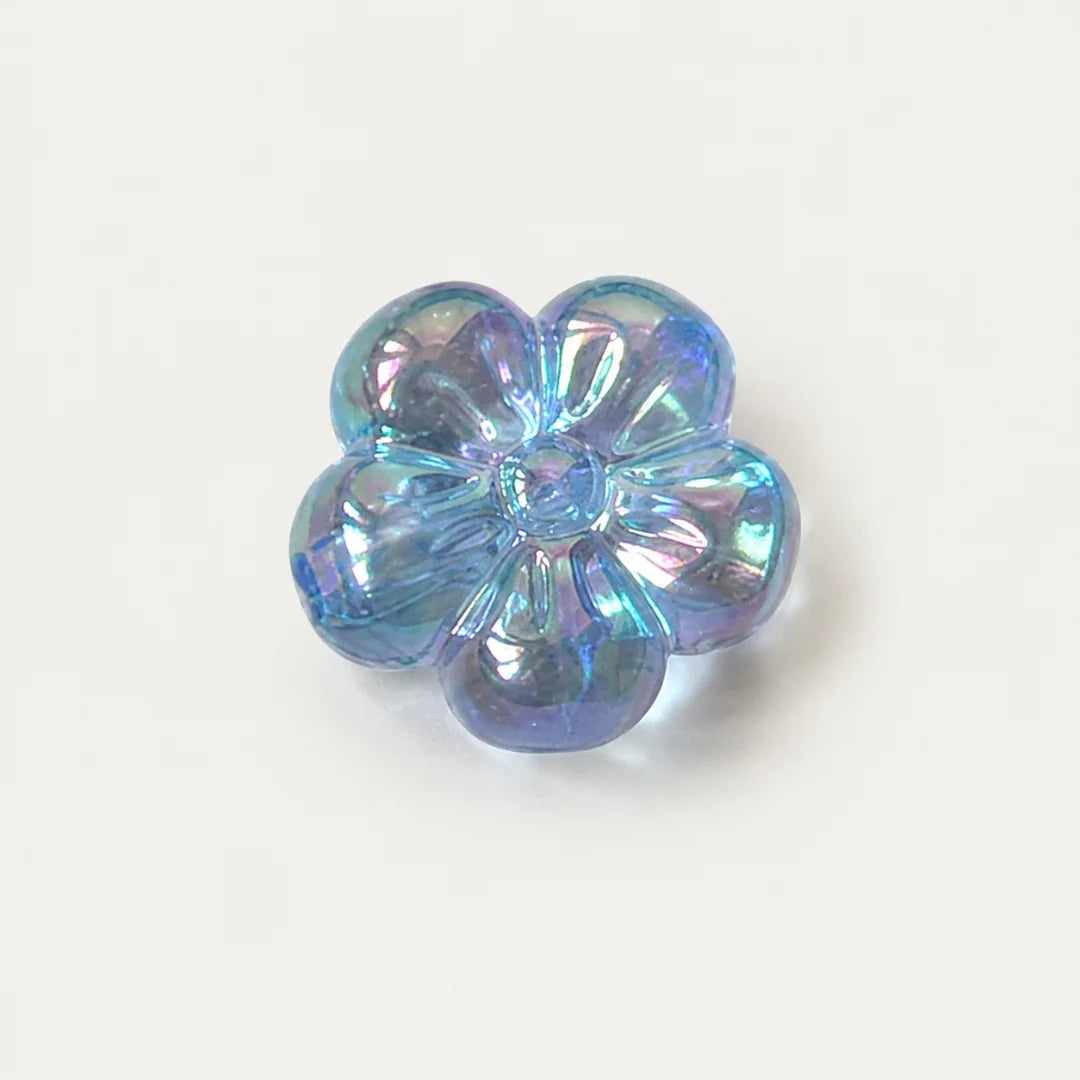 20 mm | Iridescent Bloom Flower Charms