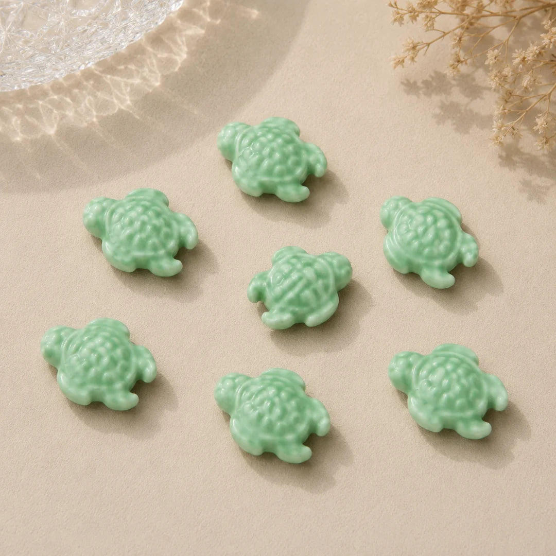 Sea Turtle Beads | 2x1.5cm