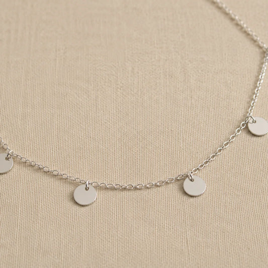 Stainless Steel | Silver Tiny Circle Sterling Chain