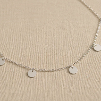 Stainless Steel | Silver Tiny Circle Sterling Chain