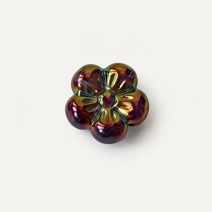 20 mm | Iridescent Bloom Flower Charms