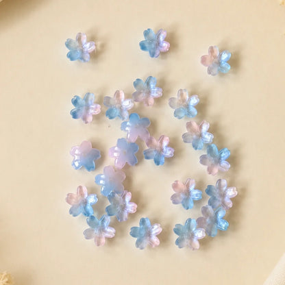 Sakura Shaped Glass Beads