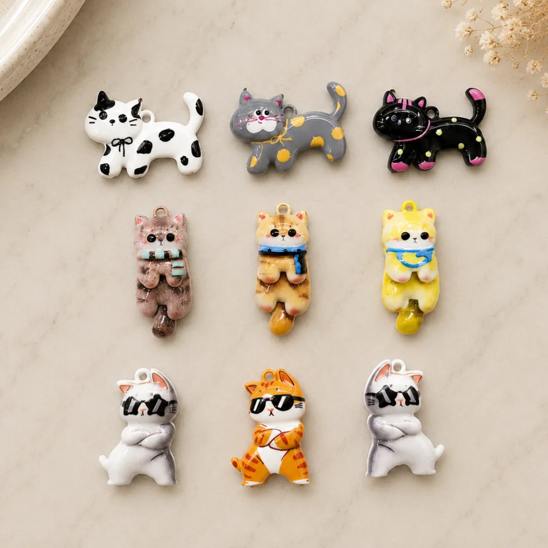 Cute Cat Charms