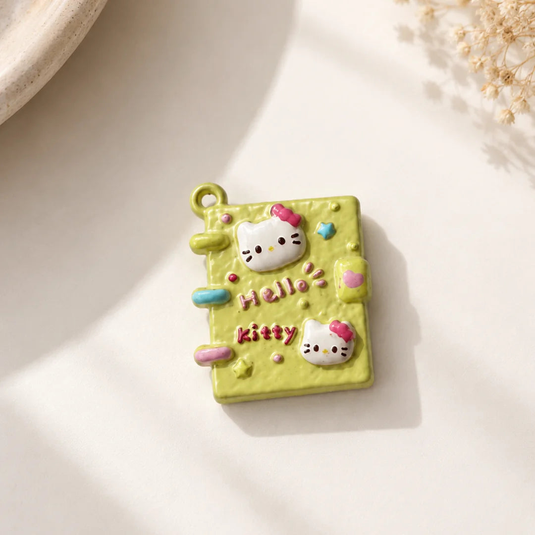 Hello Kitty 3D cartoon notebook pendants