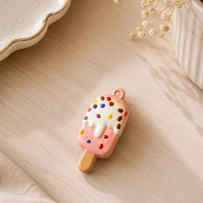 Filled Enamel Ice Cream Charms