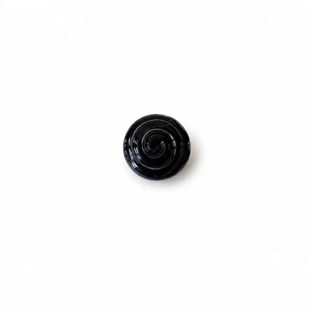 12mm | Gradient Jelly Candy Swirl Glass Beads with Center Hole