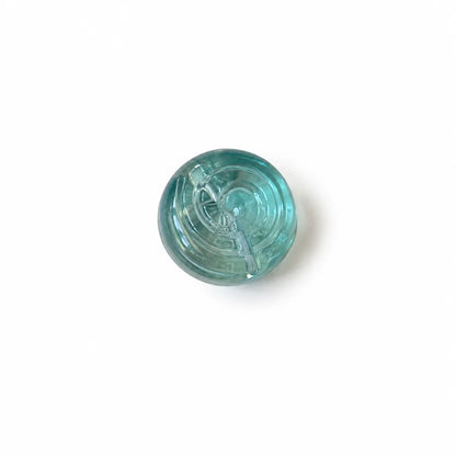 12mm | Gradient Jelly Candy Swirl Glass Beads with Center Hole