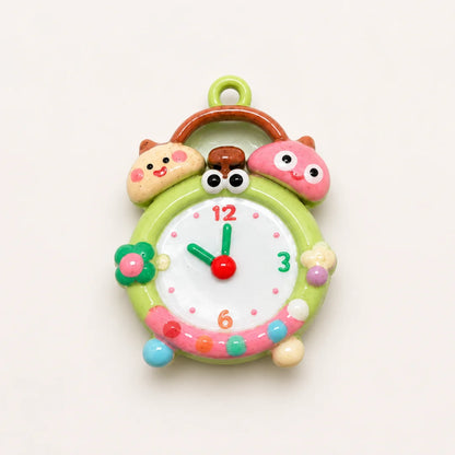 Cartoon Alarm Clock Charm