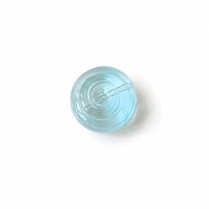 12mm | Gradient Jelly Candy Swirl Glass Beads with Center Hole