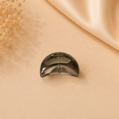 Electroplated AB Moon Glass Beads
