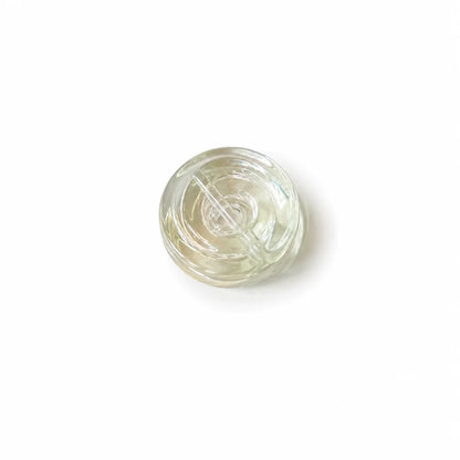 12mm | Gradient Jelly Candy Swirl Glass Beads with Center Hole