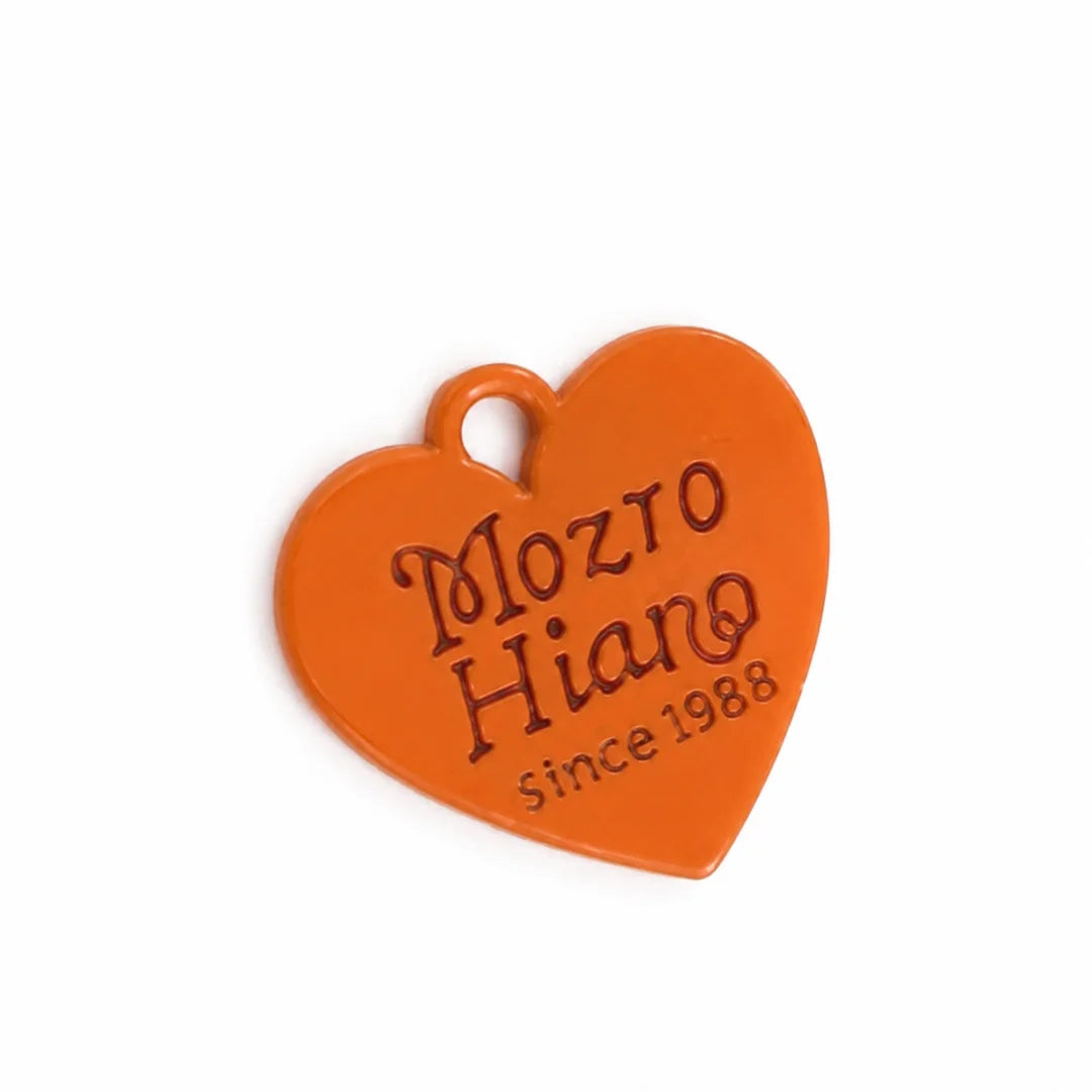 Heart Shaped Mozzo Hiano Charms