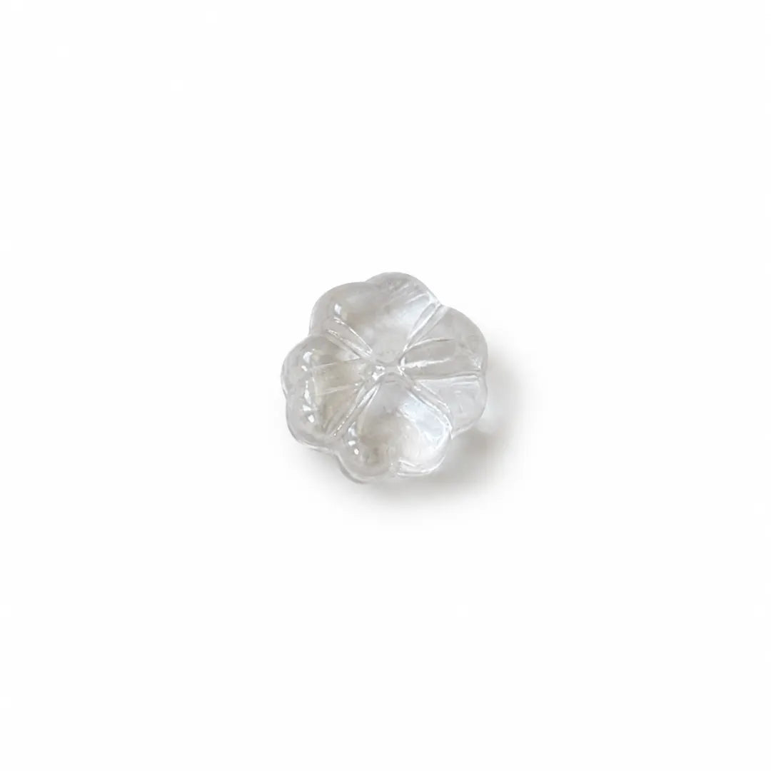 12 mm | Four Leaf Clover Glass Beads