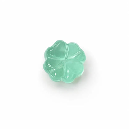 12 mm | Four Leaf Clover Glass Beads