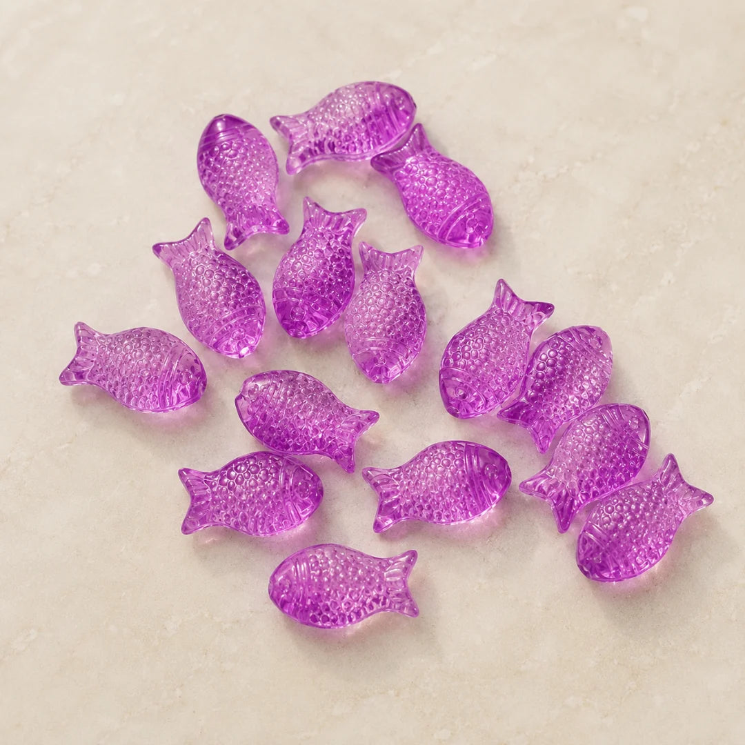Fish Glass Beads