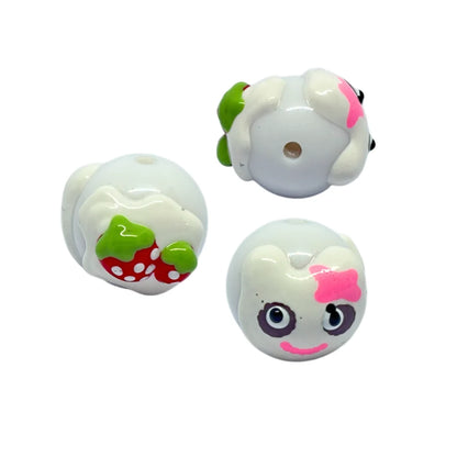 Berry Puff Bead | 15mm