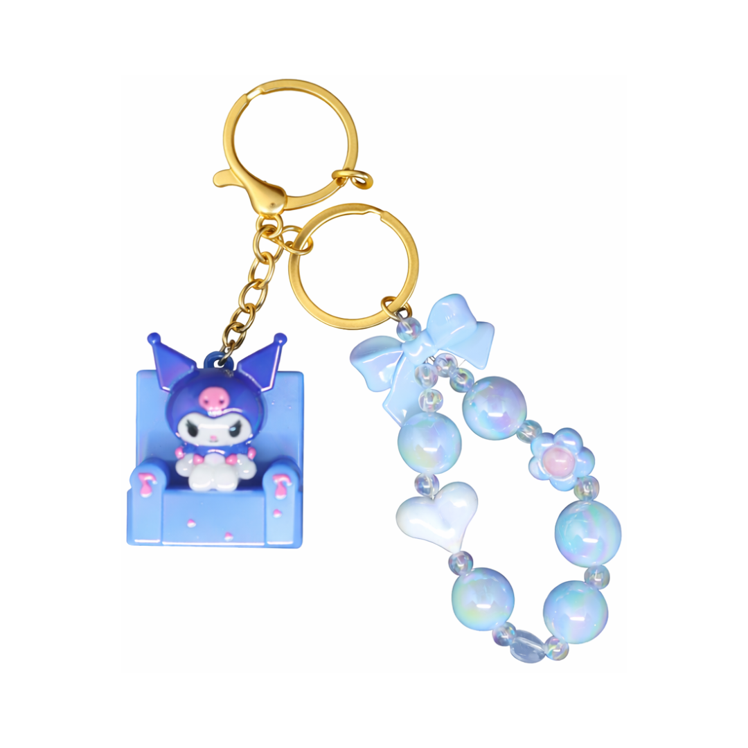 Keychain With Beads