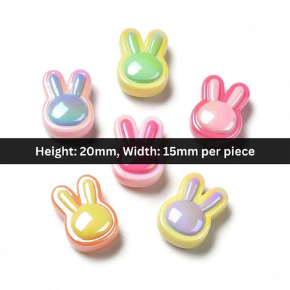 Acrylic | 20x15 mm | Bunny Beads